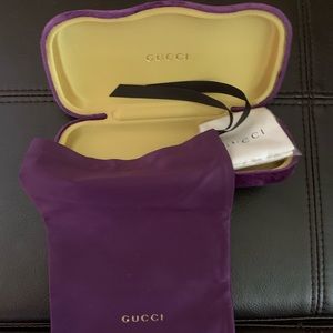 Original Gucci Eye Glasses Case